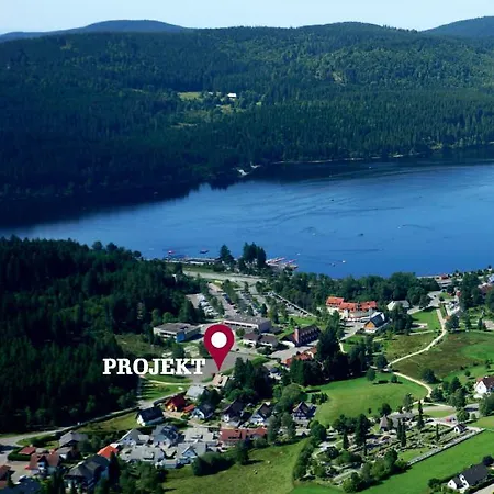 Luxuswohnung Traumblick - Neubau 2023 Schluchsee Eksteriør billede