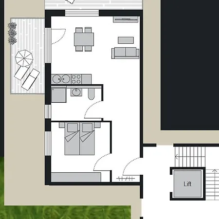 Luxuswohnung Traumblick - Neubau 2023 Schluchsee Eksteriør billede